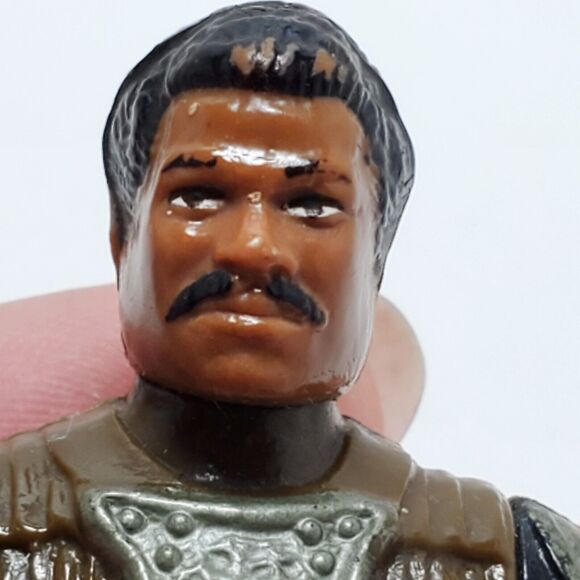 Vintage Star Wars Lando Calrissian Skiff Guard Action Figure 1980's Collectible - Picture 3 of 16
